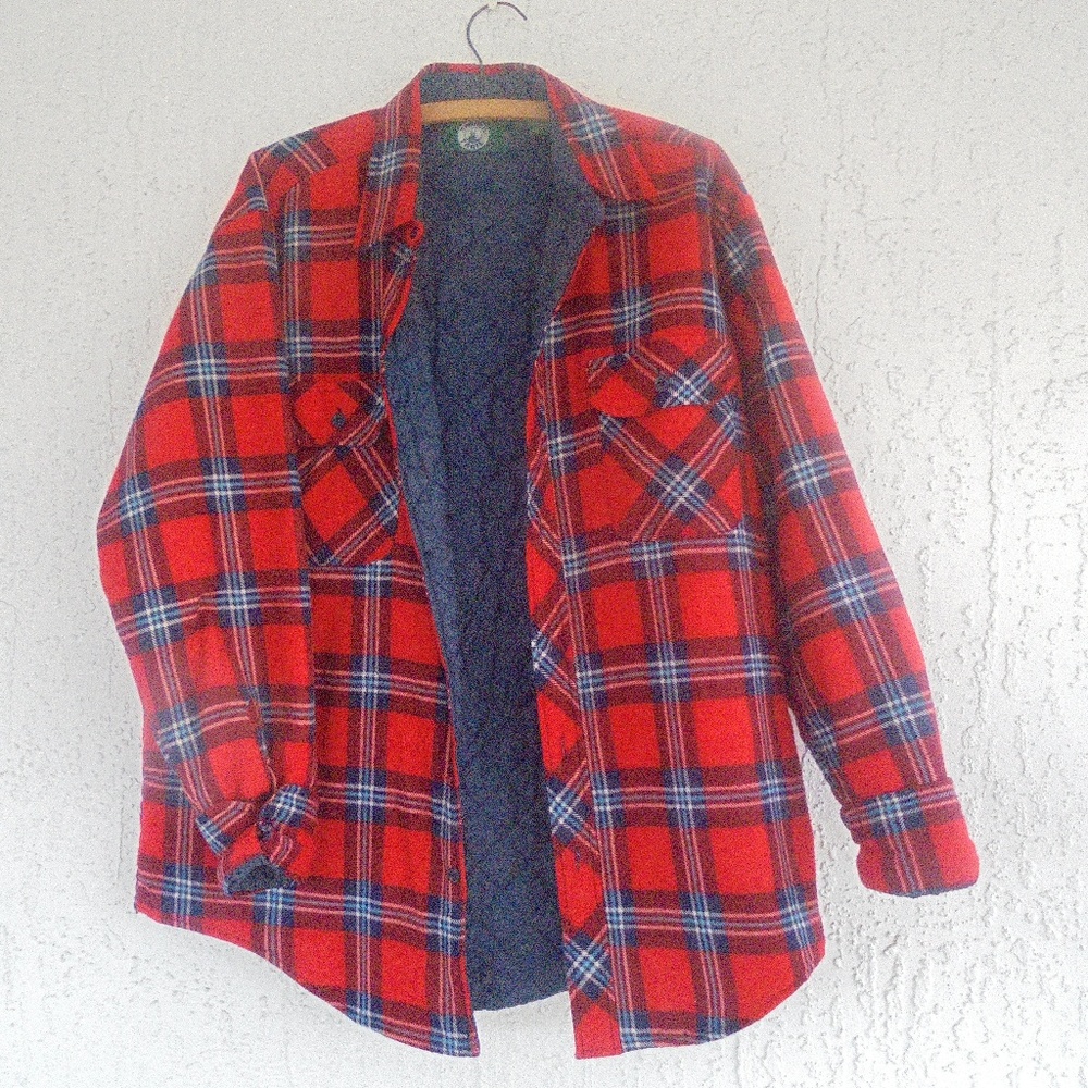 Timber Trail Flannel  L winter jacket Quilted